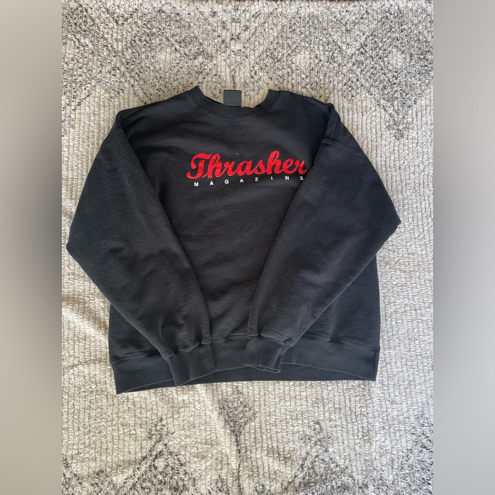black thrasher hoodie (Never Worn)